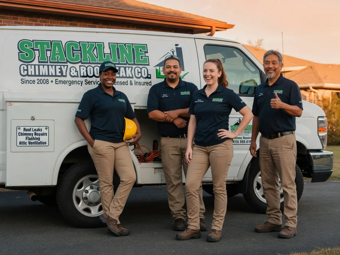 Chimney flashing repair company in Hawaiian Gardens, CA